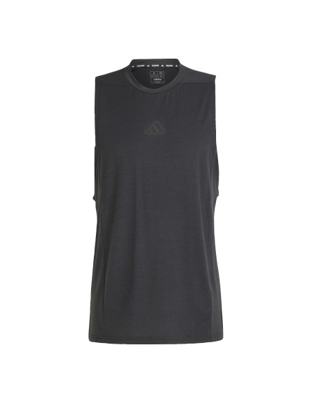 Camiseta de tiras Adidas-D4T TANK-IK9726 NEGRO-HOMBRE