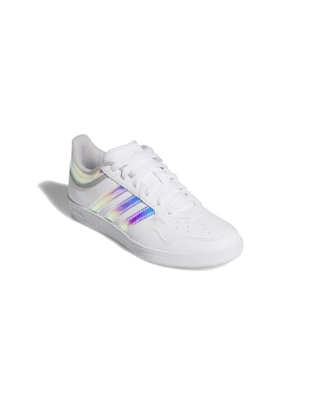 Calzado Basket Adidas HOOPS 4.0 W-JQ2781-NEGRO-MUJER