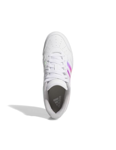 Calzado Basket Adidas HOOPS 4.0 W-JQ2781-NEGRO-MUJER