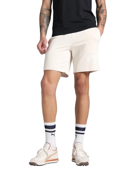 Pantalón corto Puma-PUMA CLASS Shorts 8 TR-684653-87-BLANCO UNISEX
