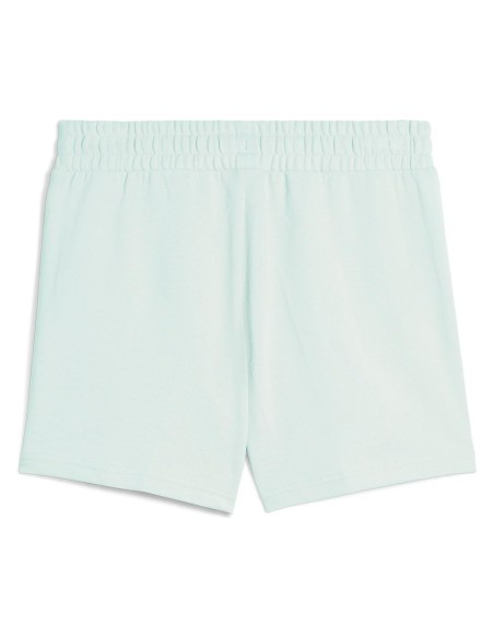 Pantalón corto Puma-ESS ELEVATED Mid-Rise Shorts 5-685020-50-AZUL MUJER