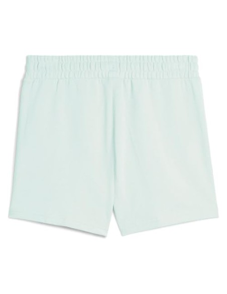 Pantalón corto Puma-ESS ELEVATED Mid-Rise Shorts 5-685020-50-AZUL MUJER