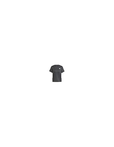 Camiseta manga corta Adidas-WE 3S CREW TEE-JH1392 NEGRO-MUJER