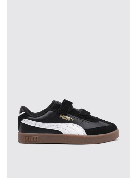 Calzado multideporte Puma-Puma Club II Era V PS-402307-01-NEGRO-BLANCO UNISEX JUNIOR