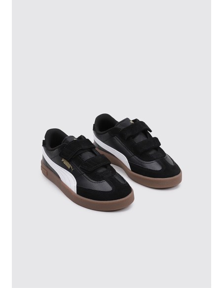 Calzado multideporte Puma-Puma Club II Era V PS-402307-01-NEGRO-BLANCO UNISEX JUNIOR