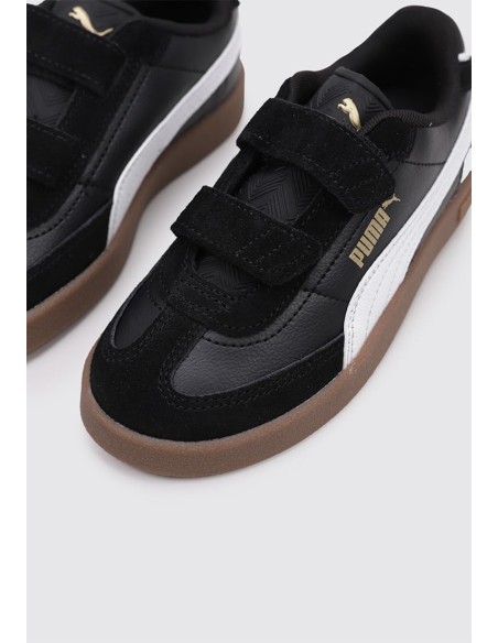 Calzado multideporte Puma-Puma Club II Era V PS-402307-01-NEGRO-BLANCO UNISEX JUNIOR