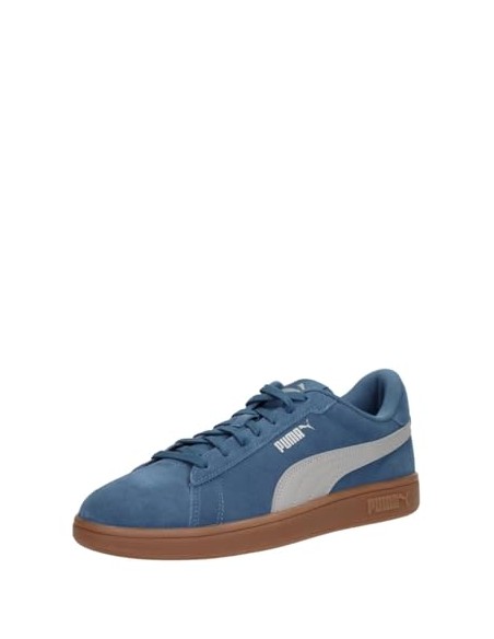 ZAPATILLAS PUMA Smash 3.0 390984-28 AZUL GRISÁCEO/GRIS UNISEX