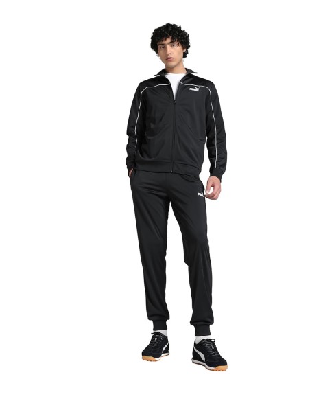 CHÁNDAL PUMA POLY PIPING SUIT BLACK