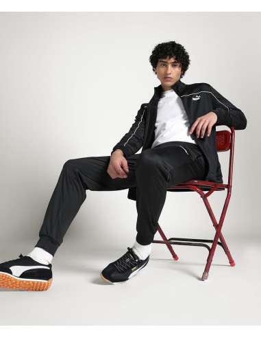 CHÁNDAL PUMA POLY PIPING SUIT BLACK