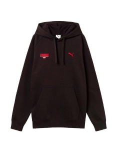 SUDADERA PUMA GRAPHIC HOODIE FL BLACK
