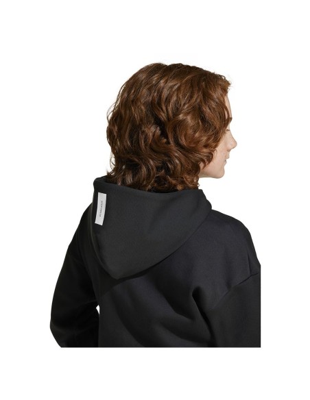 Chaqueta de chandal Adidas-J Z.N.E.FZ-JC7574 NEGRO-UNISEX JUNIOR