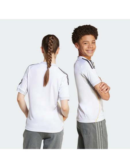 Camiseta de equipos ADIDAS REAL H JSY Y-JN8887-BLANCO-UNISEX JUNIOR