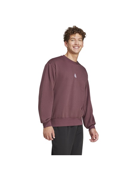 Sudadera Adidas-M FEELCOZY SWT-JE3786  ROJO -HOMBRE