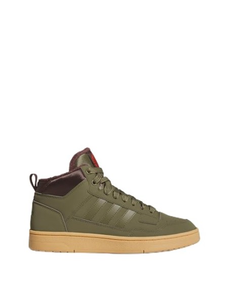 Calzado Basket UNISEX ADIDAS RAPID COURT MID WINTERIZED JR0184 VERDE OSCURO