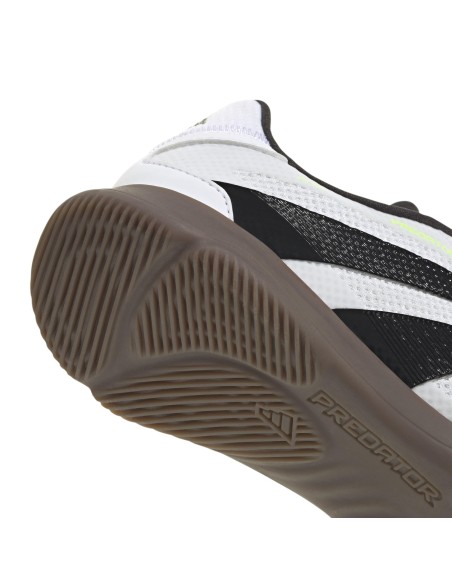 Bota de Futbol Sala ADIDAS PREDATOR LEAGUE IN J-JR7024-NEGRO de UNISEX JUNIOR