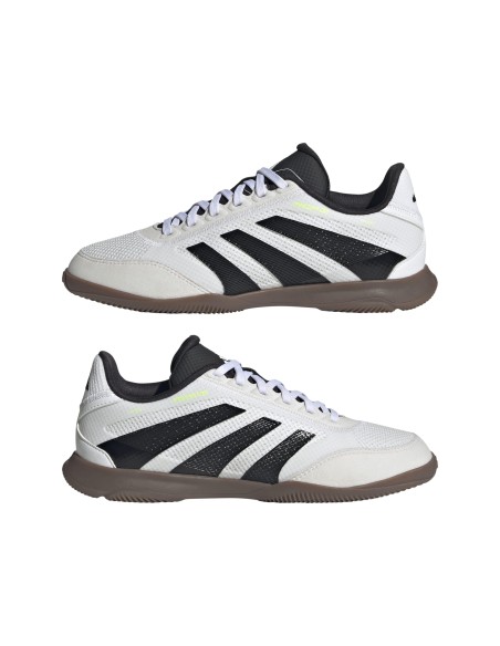 Bota de Futbol Sala ADIDAS PREDATOR LEAGUE IN J-JR7024-NEGRO de UNISEX JUNIOR