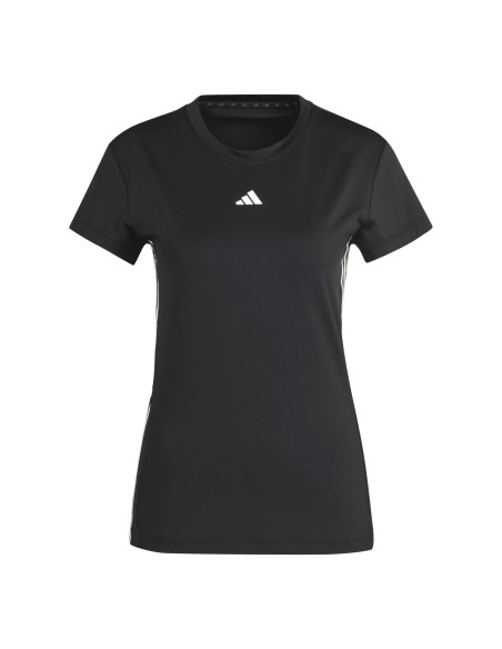 Camiseta manga corta Adidas-HYGLM T-IM8779 NEGRO-MUJER
