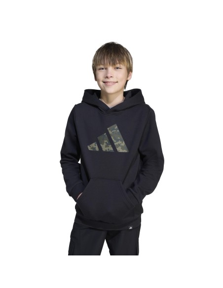 Sudadera ADIDAS J CAMO HD-JV5128-NEGRO-UNISEX JUNIOR