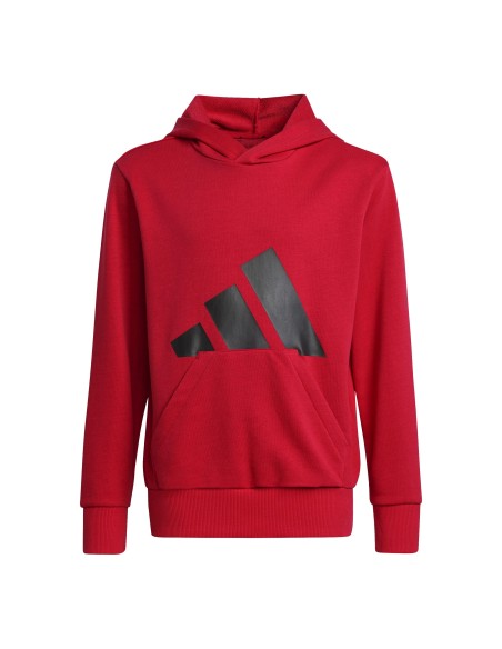 Sudadera Adidas-J BL FT HD 280-JE1389  ROJO -UNISEX JUNIOR