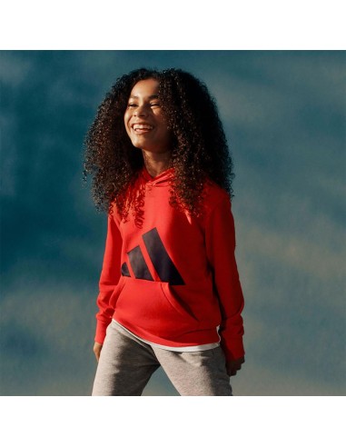 Sudadera Adidas-J BL FT HD 280-JE1389  ROJO...