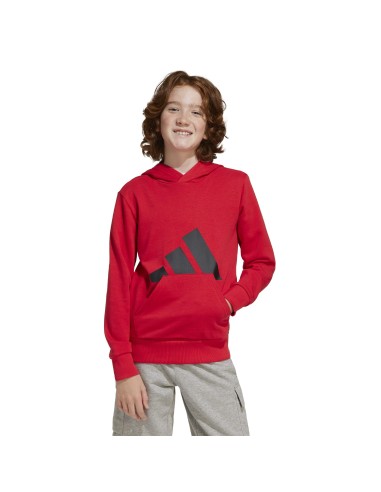 Sudadera Adidas-J BL FT HD 280-JE1389  ROJO...