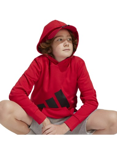 Sudadera Adidas-J BL FT HD 280-JE1389  ROJO...