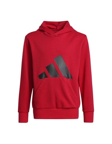 Sudadera Adidas-J BL FT HD 280-JE1389  ROJO...