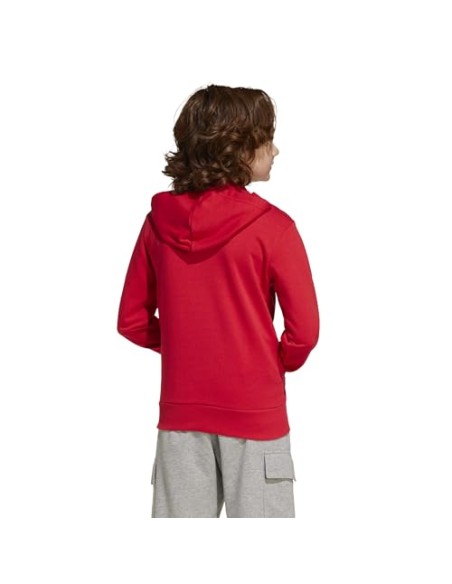 Sudadera Adidas-J BL FT HD 280-JE1389  ROJO -UNISEX JUNIOR