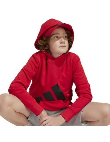 Sudadera Adidas-J BL FT HD 280-JE1389  ROJO...