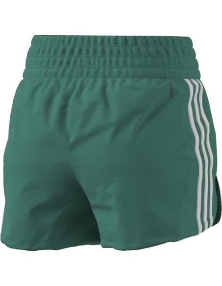Pantalón corto ADIDAS PACER WVN HIGH-JX3841-MARRON-MUJER