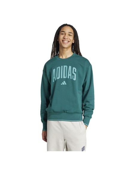Sudadera ADIDAS M COLLEGIATE SW-JM1733-VERDE-HOMBRE