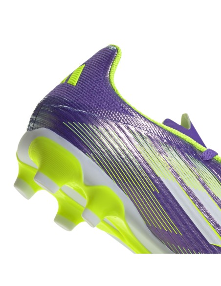 Bota de Futbol ADIDAS F50 LEAGUE MG J-JH7752-GRIS CLARO de UNISEX JUNIOR