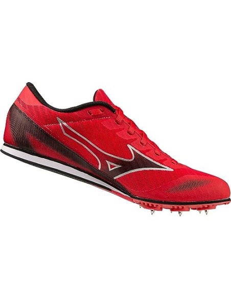 ZAPATILLA DE CLAVOS MIZUNO X FIRST 2-U1GA2332-03-ROJO-NEGRO-UNISEX