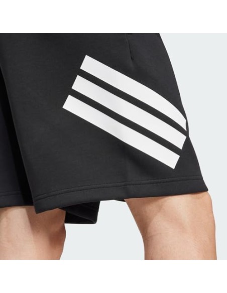 Pantalón corto Adidas-M FI 3S SHO-JD4884 NEGRO-HOMBRE