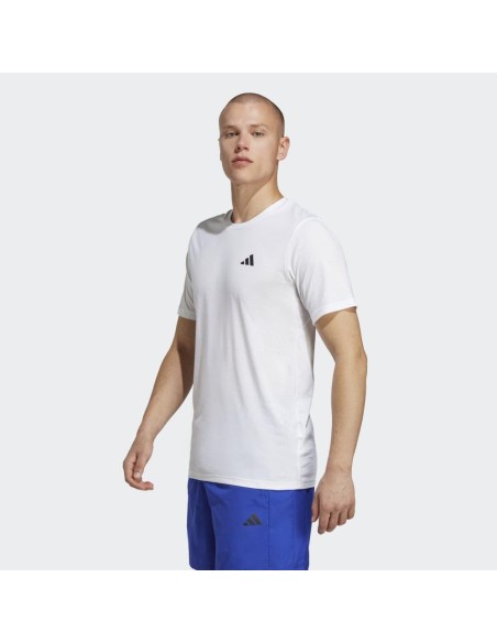 Camiseta ADIDAS-TR-ES FR T-IC7440-BLANCO-HOMBRE