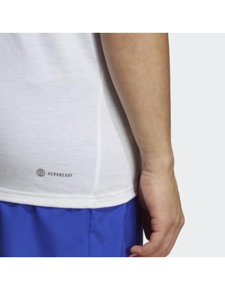 Camiseta ADIDAS-TR-ES FR T-IC7440-BLANCO-HOMBRE