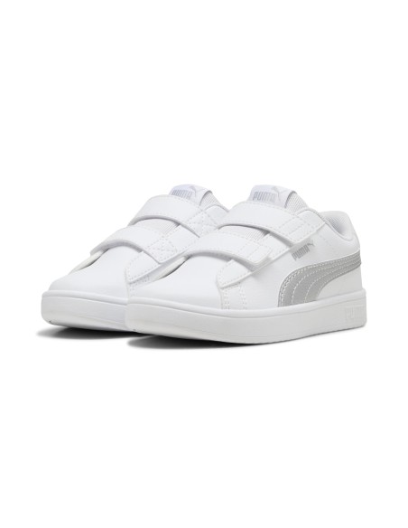 Calzado multideporte Puma Rickie Classic V PS-394253-13-BLANCO NEGRO UNISEX JUNIOR