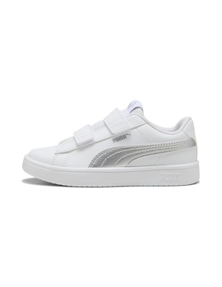 Calzado multideporte Puma Rickie Classic V PS-394253-13-BLANCO NEGRO UNISEX JUNIOR