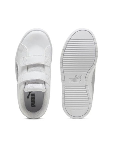 Calzado multideporte Puma Rickie Classic V PS-394253-13-BLANCO NEGRO UNISEX JUNIOR