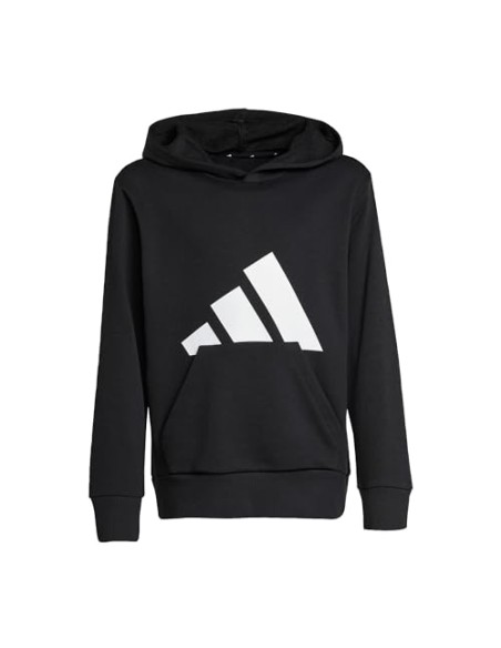 Sudadera Adidas-J BL FT HD 280-JC9667 NEGRO-UNISEX JUNIOR