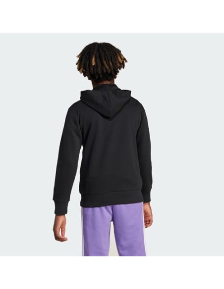Sudadera Adidas-J BL FT HD 280-JC9667 NEGRO-UNISEX JUNIOR