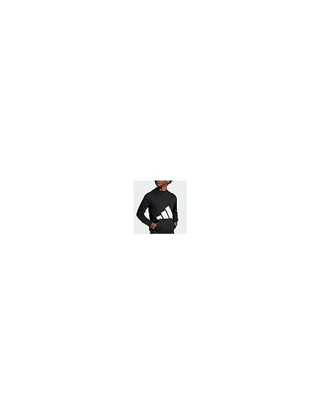 Sudadera Adidas-J BL FT HD 280-JC9667 NEGRO-UNISEX JUNIOR