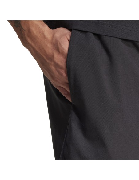Pantalón corto Adidas-M LIN SJ SHO-JE9012 NEGRO-HOMBRE