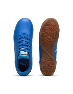 ZAPATILLAS DE FÚTBOL SALA PUMA TRUCO III JR AZUL-BLANCO 2