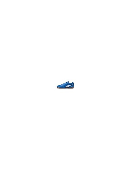 ZAPATILLAS DE FÚTBOL SALA PUMA TRUCO III JR AZUL-BLANCO