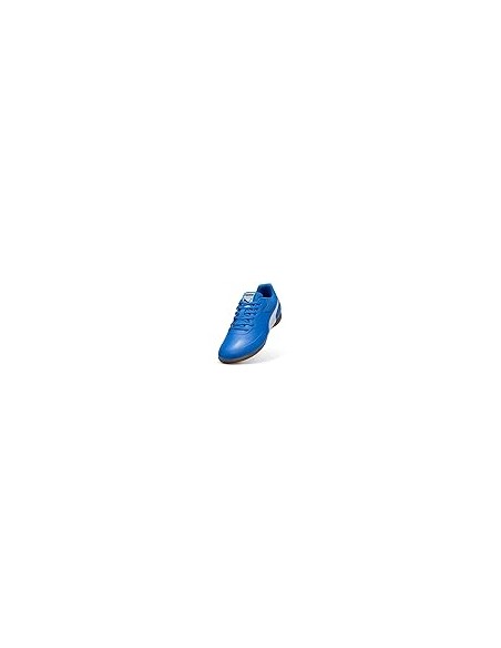 ZAPATILLAS DE FÚTBOL SALA PUMA TRUCO III JR AZUL-BLANCO