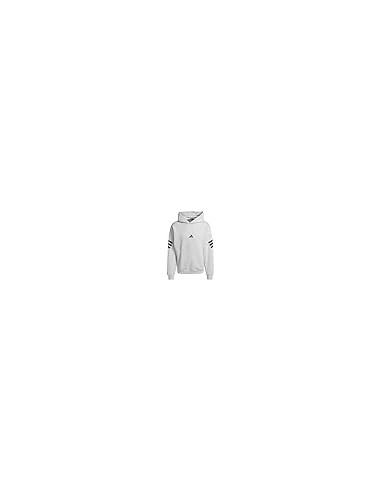 Sudadera Adidas-M FI 3S HD-JD4847 GRIS-HOMBRE
