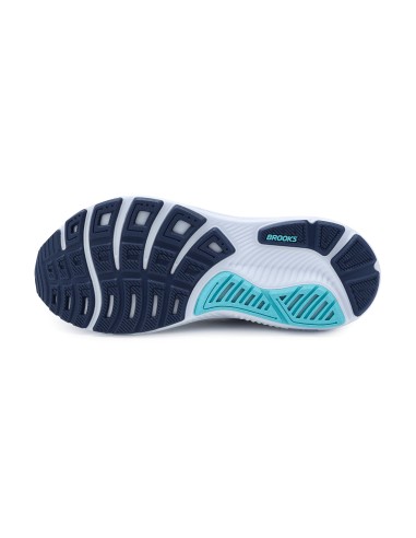 BROOKS GHOST 17 HOMBRE WHITE BLUE