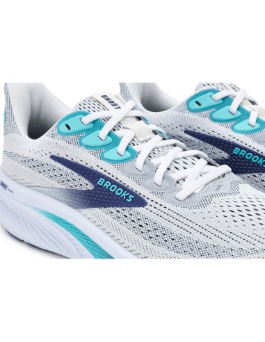 BROOKS GHOST 17 HOMBRE WHITE BLUE