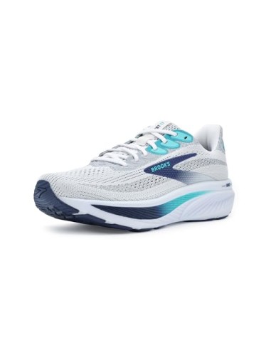 BROOKS GHOST 17 HOMBRE WHITE BLUE